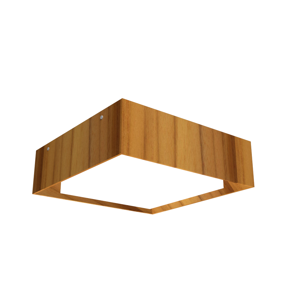 Accord Lighting 587LED.12 Squares Accord Ceiling Mounted in Teak