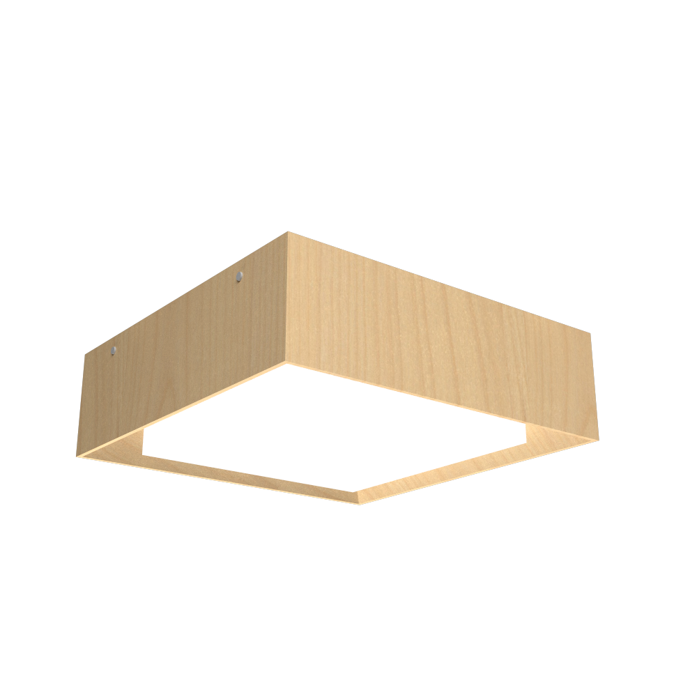 Accord Lighting 587LED.34 Squares Accord Ceiling Mounted in Maple