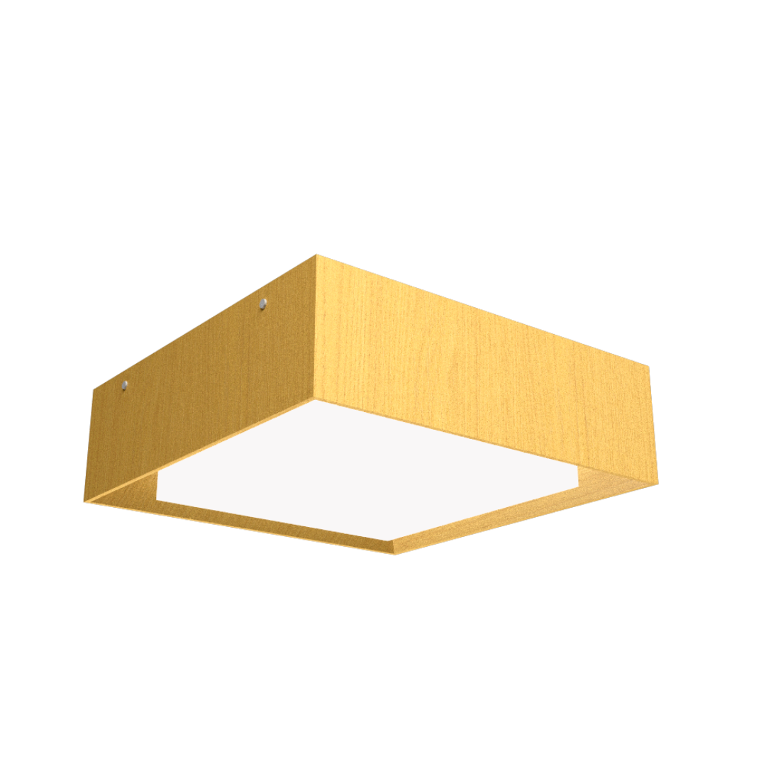 Accord Lighting 587LED.49 Squares Accord Ceiling Mounted in Organic Gold