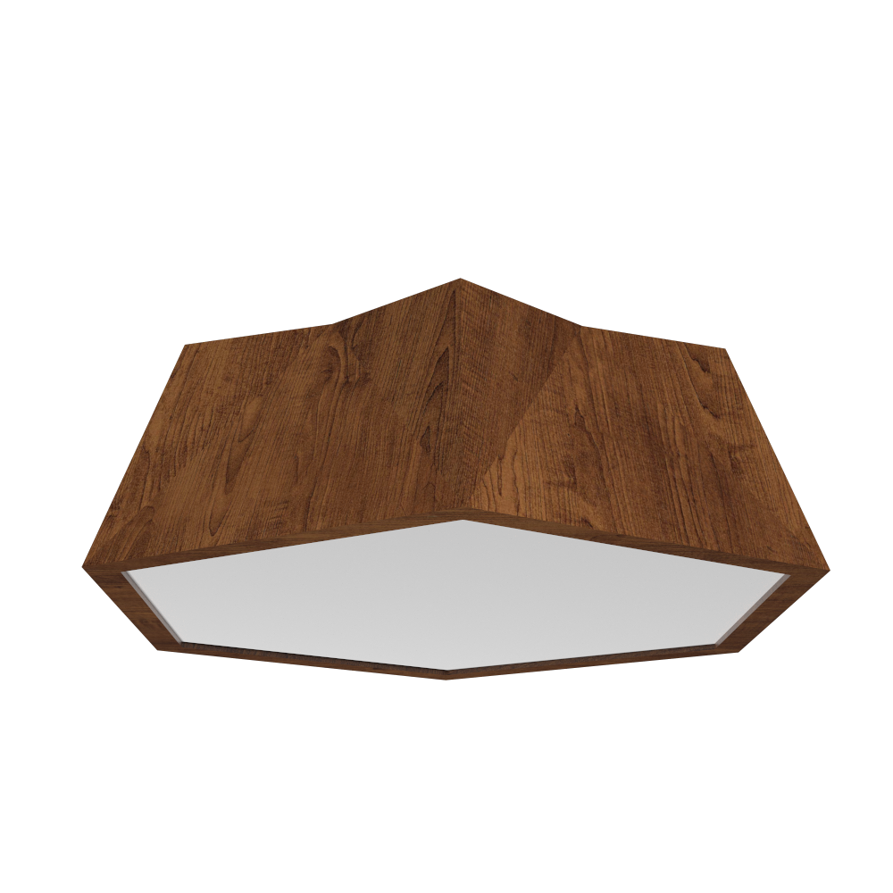 Accord Lighting 5063LED.06 Physalis Accord Plafonnier en Imbuia