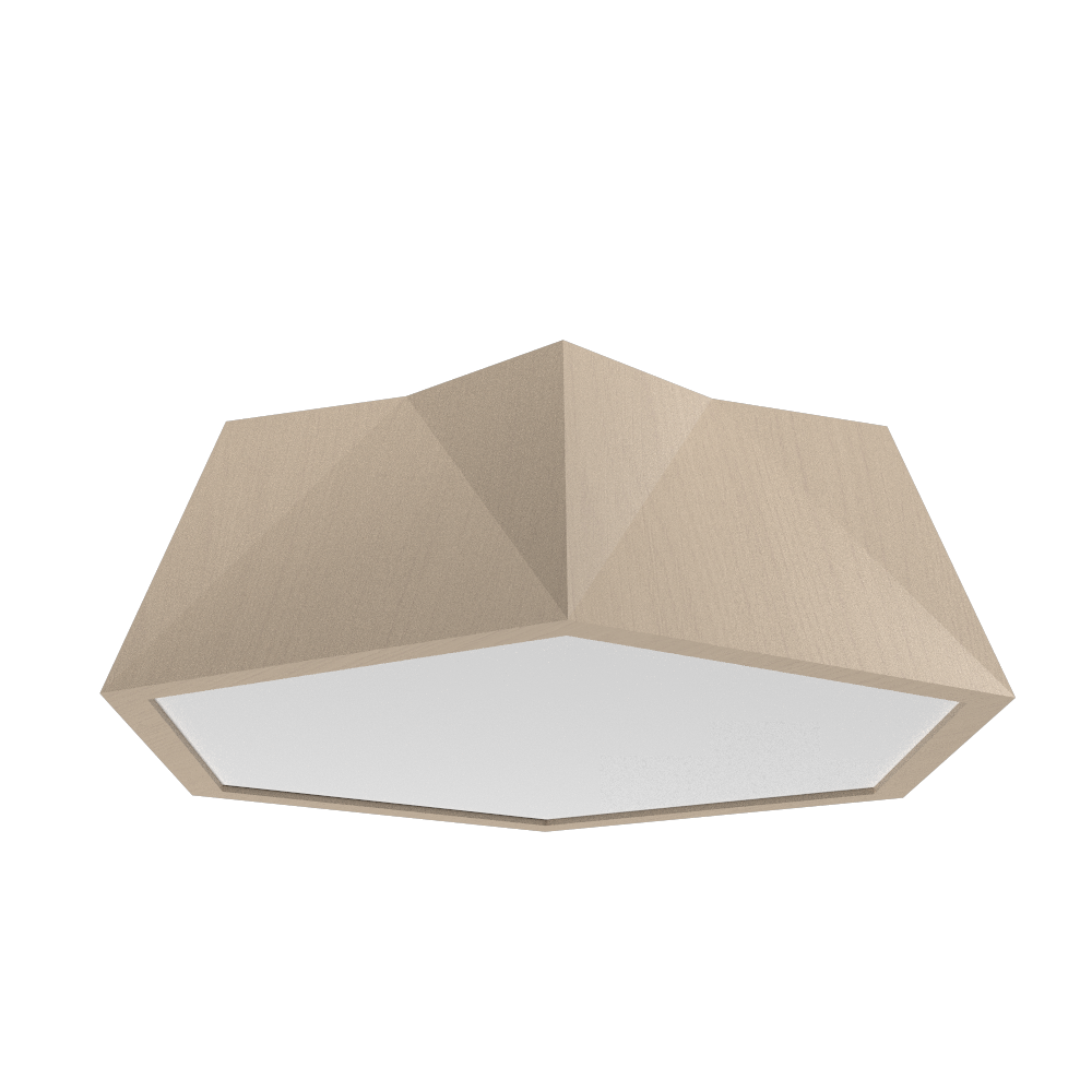 Plafonnier Accord Lighting 5063LED.48 Physalis Accord, coloris cappuccino organique