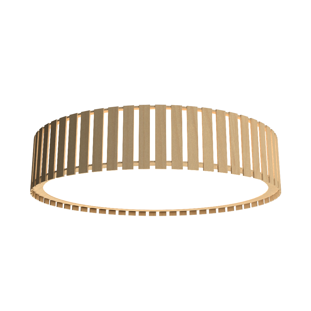 Plafonnier à lattes Accord Lighting 5033LED.34, finition érable
