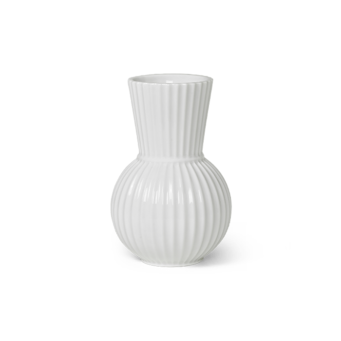 Lyngby Porcelæn 201555 Tura Vase in White