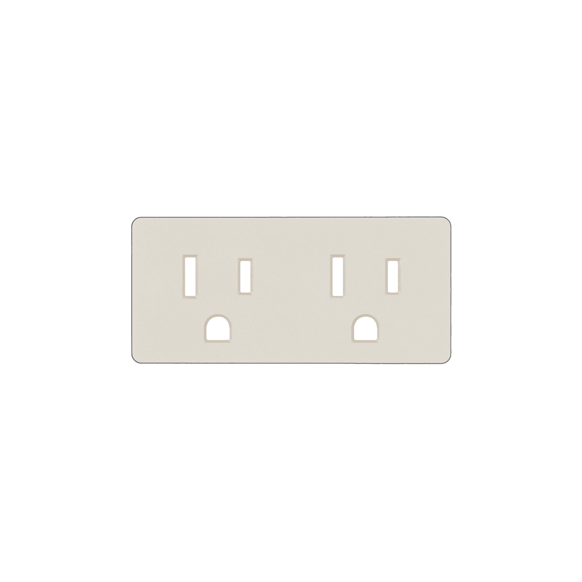 Prado 9001-0066 Outlet Cover Plate in Sand