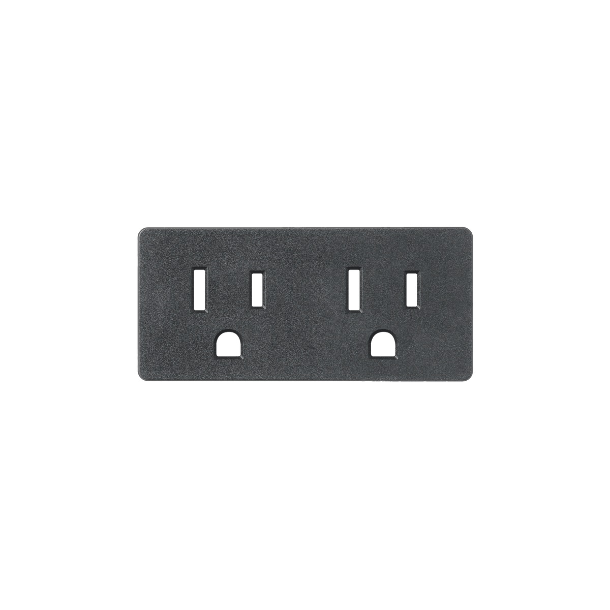 Prado 9001-1020 Outlet Cover Plate in Graphite