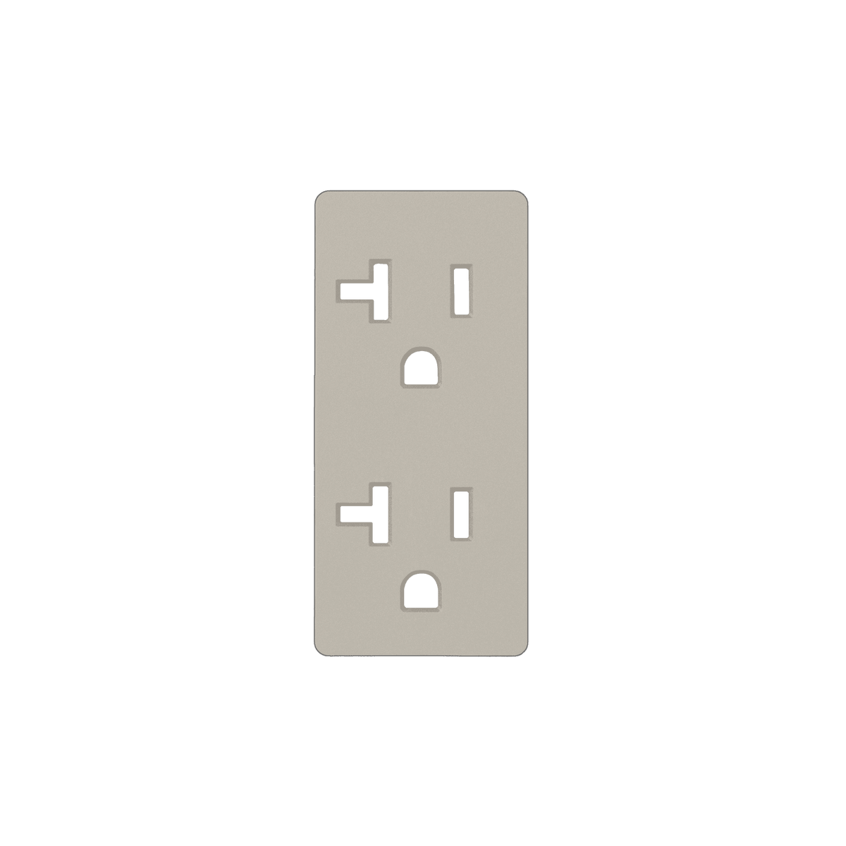 Prado 9100-0207 Outlet Cover Plate in Clay