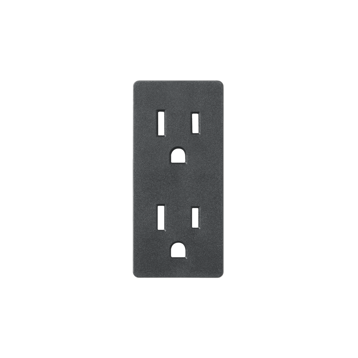 Prado 9100-0210 Outlet Cover Plate in Graphite