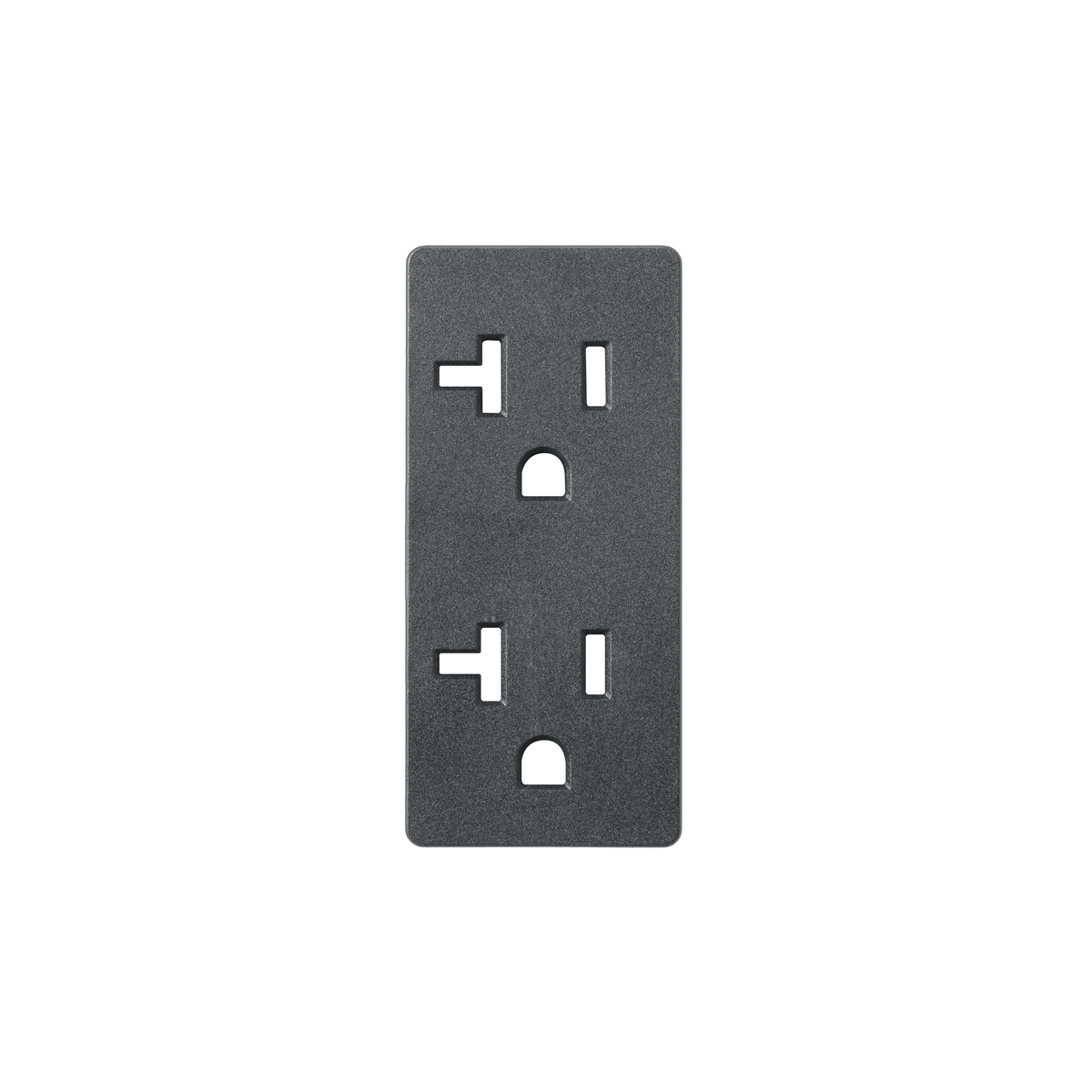 Prado 9100-0211 Outlet Cover Plate in Graphite