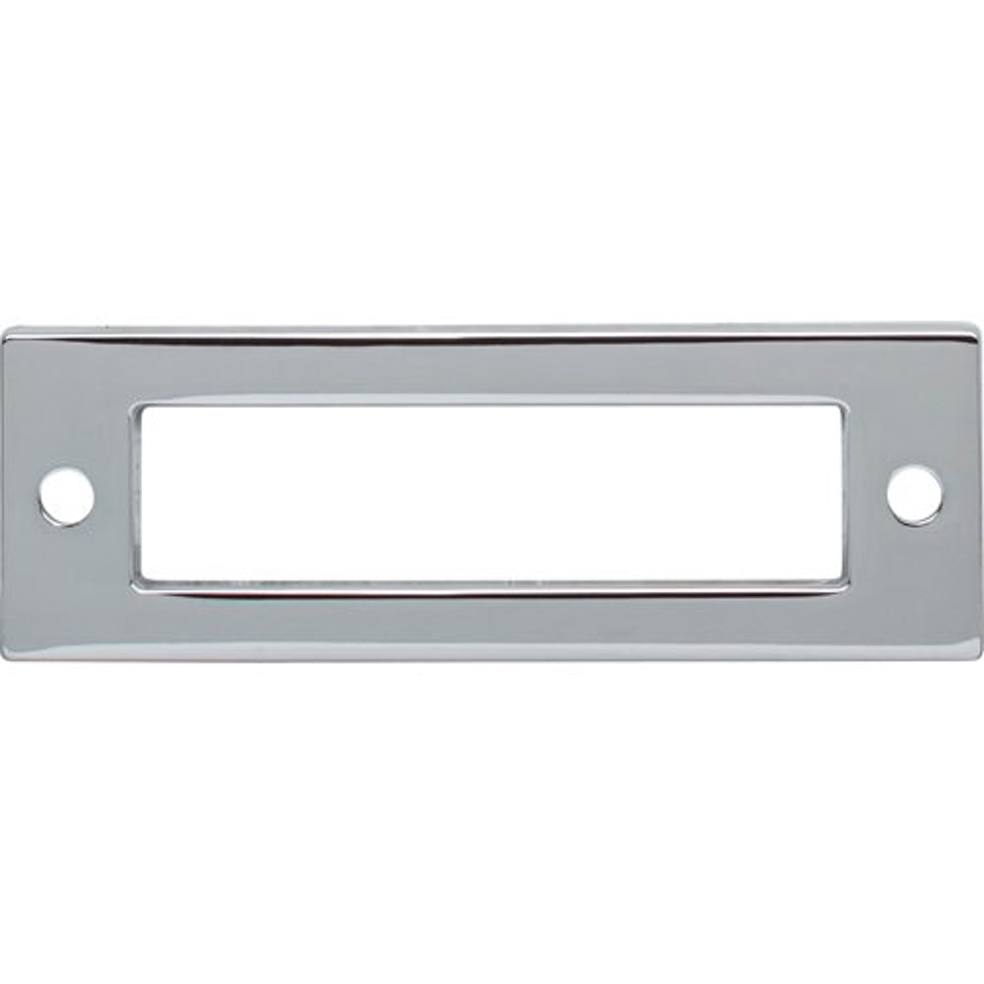 Top Knobs TK923PC Hollin Backplate in Polished Chrome
