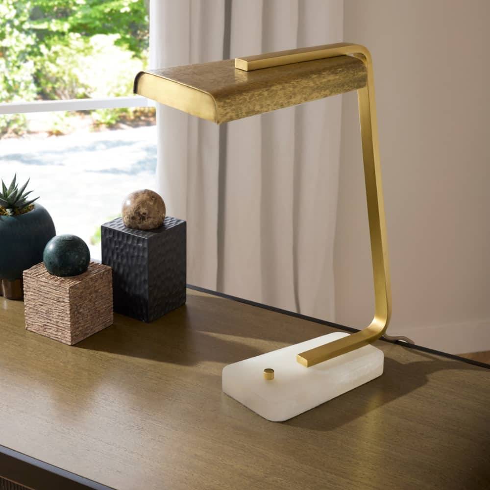 Arteriors PTC54 Genevieve LED Desk Lamp