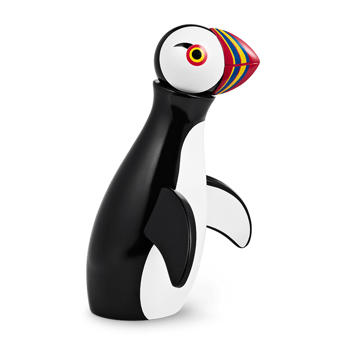 Kay Bojesen 39420 Figurine en bois macareux multicolore