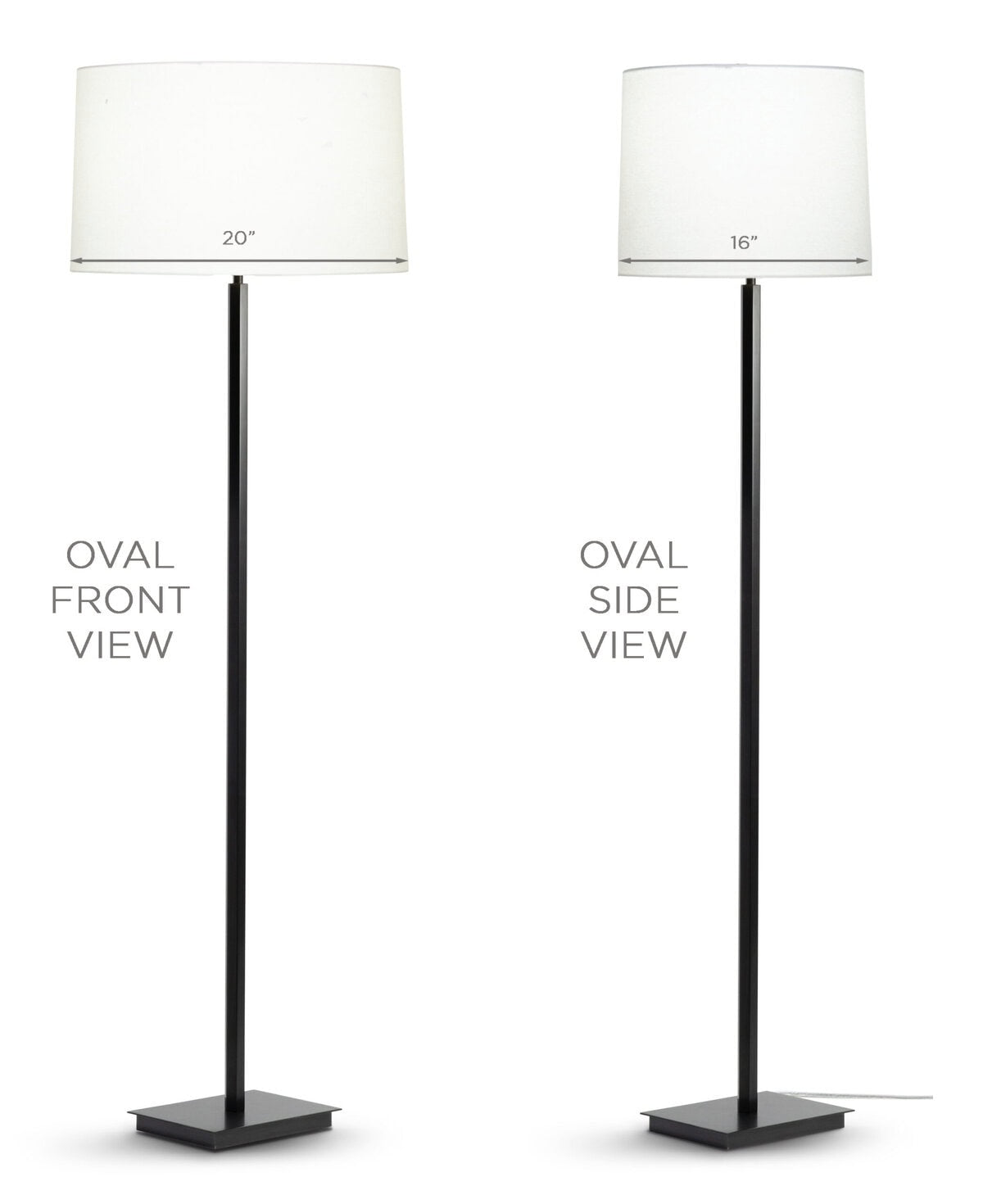 Rebecca Floor Lamp - FLO-4600-OVAL-OWL