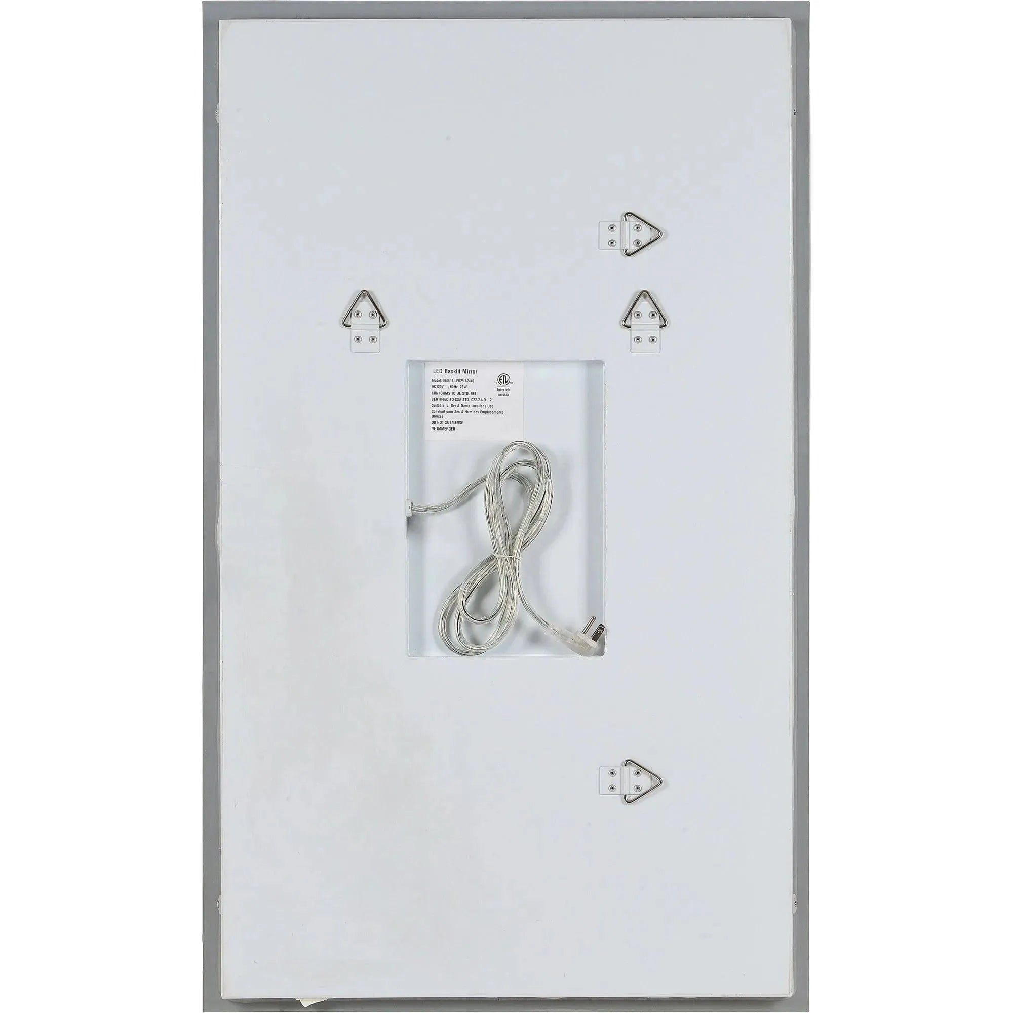 Renwil - Adele LED Rectangle Mirror - MT1354 | Montreal Lighting & Hardware