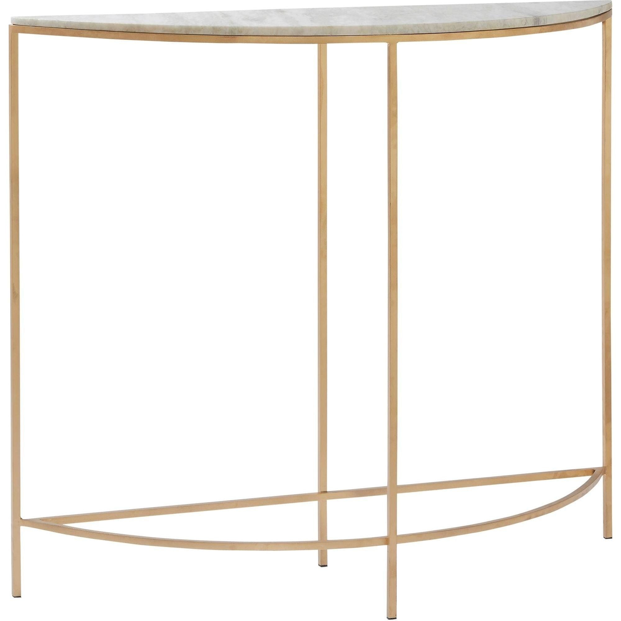 Renwil - Console demi-cercle Reese - TA435 | Montreal Luminaire & Quincaillerie