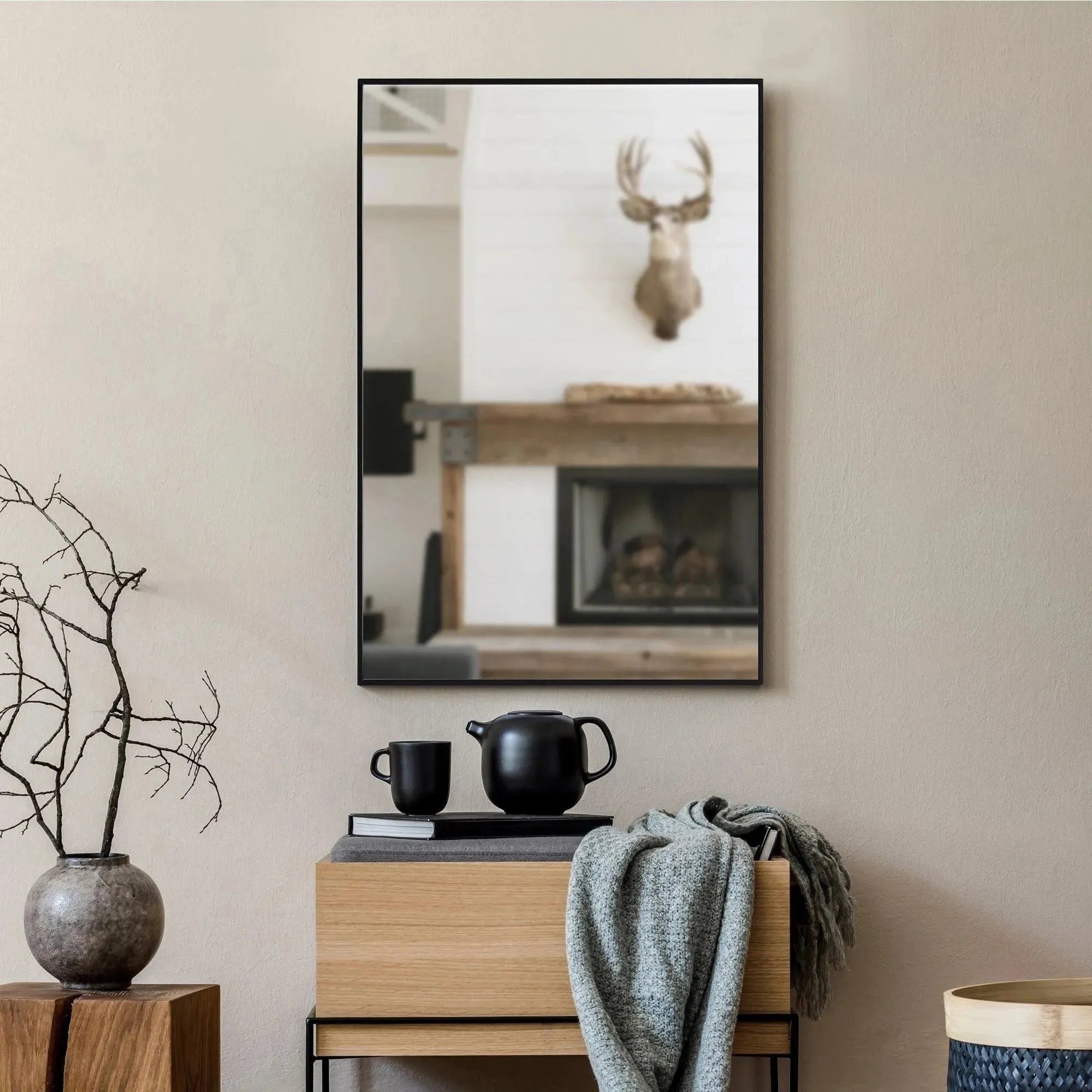 Renwil - Reynolds Rectangle Mirror - MT1851 | Montreal Lighting & Hardware