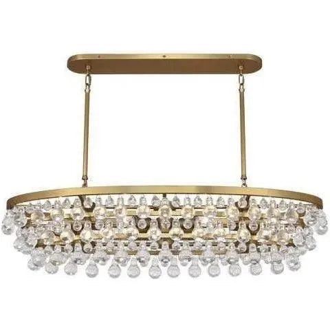 Robert Abbey - Bling Oval Chandelier - 1007 | Montreal Lighting & Hardware