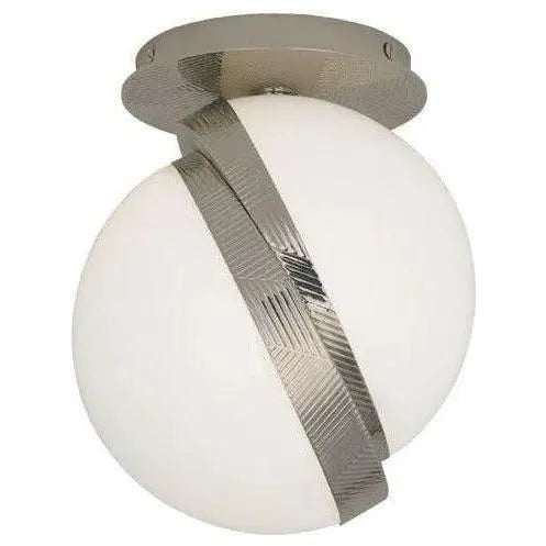 Robert Abbey - Brut Split Globe Flushmount - S623 | Montreal Lighting & Hardware