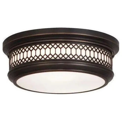 Robert Abbey - Williamsburg Tucker Flushmount - Z306 | Montreal Lighting & Hardware