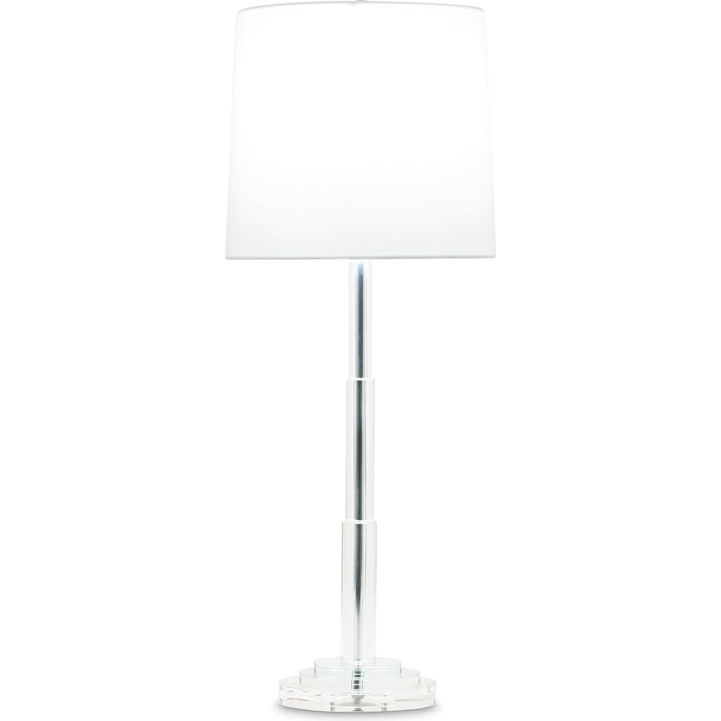 Flow Decor-3821-OWC-Table Lamps-Robinson-Clear