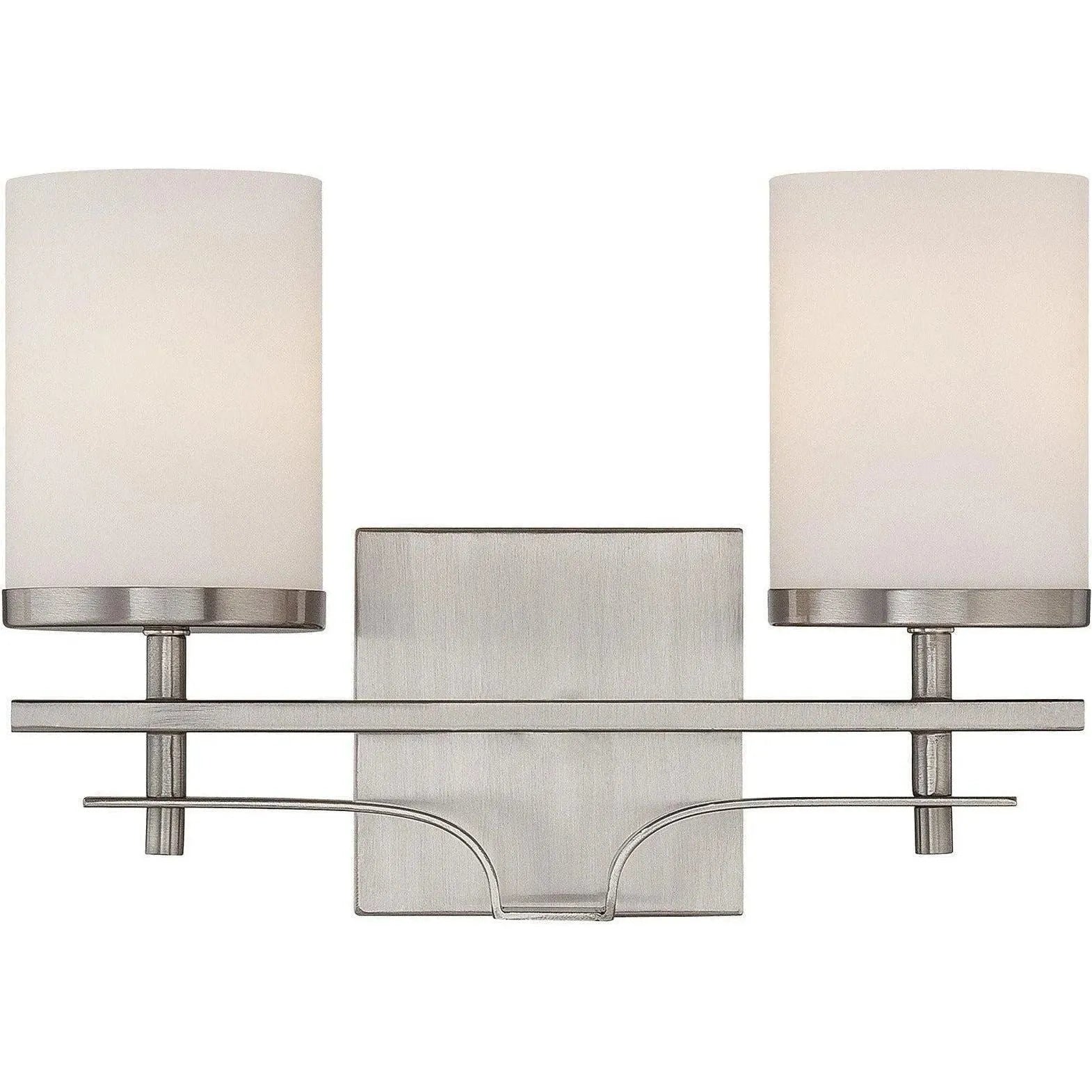 Savoy House - Colton Two Light Bath Bar - 8-338-2-SN | Montreal Lighting & Hardware
