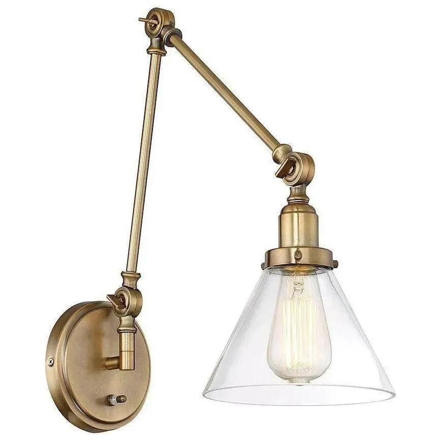 Savoy House - Drake One Light Wall Sconce - 9-9131CP-1-322 | Montreal Lighting & Hardware