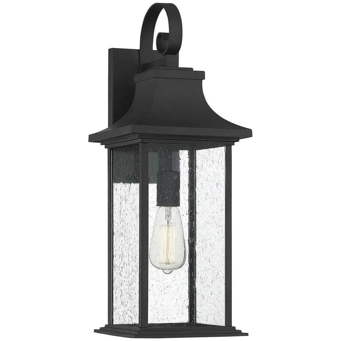 Savoy House - Hancock One Light Wall Sconce - 5-451-BK | Montreal Lighting & Hardware