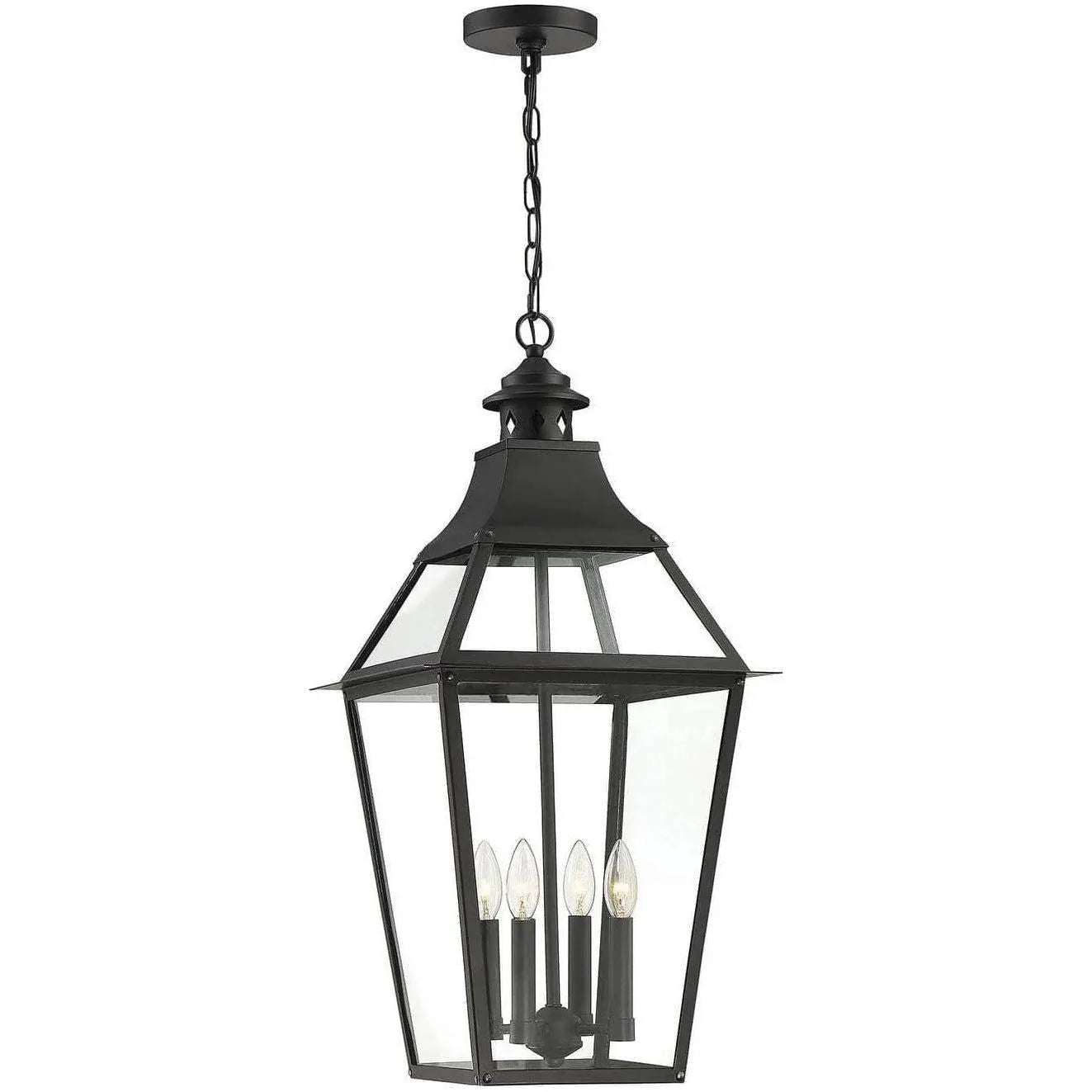 Savoy House - Jackson Four Light Outdoor Pendant - 5-723-153 | Montreal Lighting & Hardware