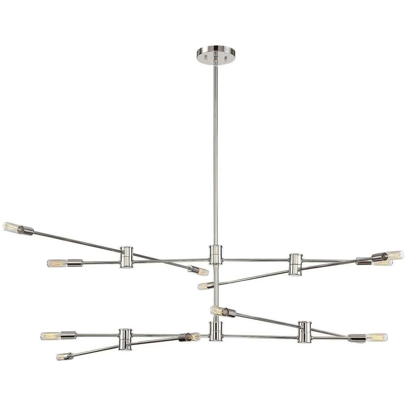 Savoy House - Lyrique 12 Light Chandelier - 1-7001-12-109 | Montreal Lighting & Hardware