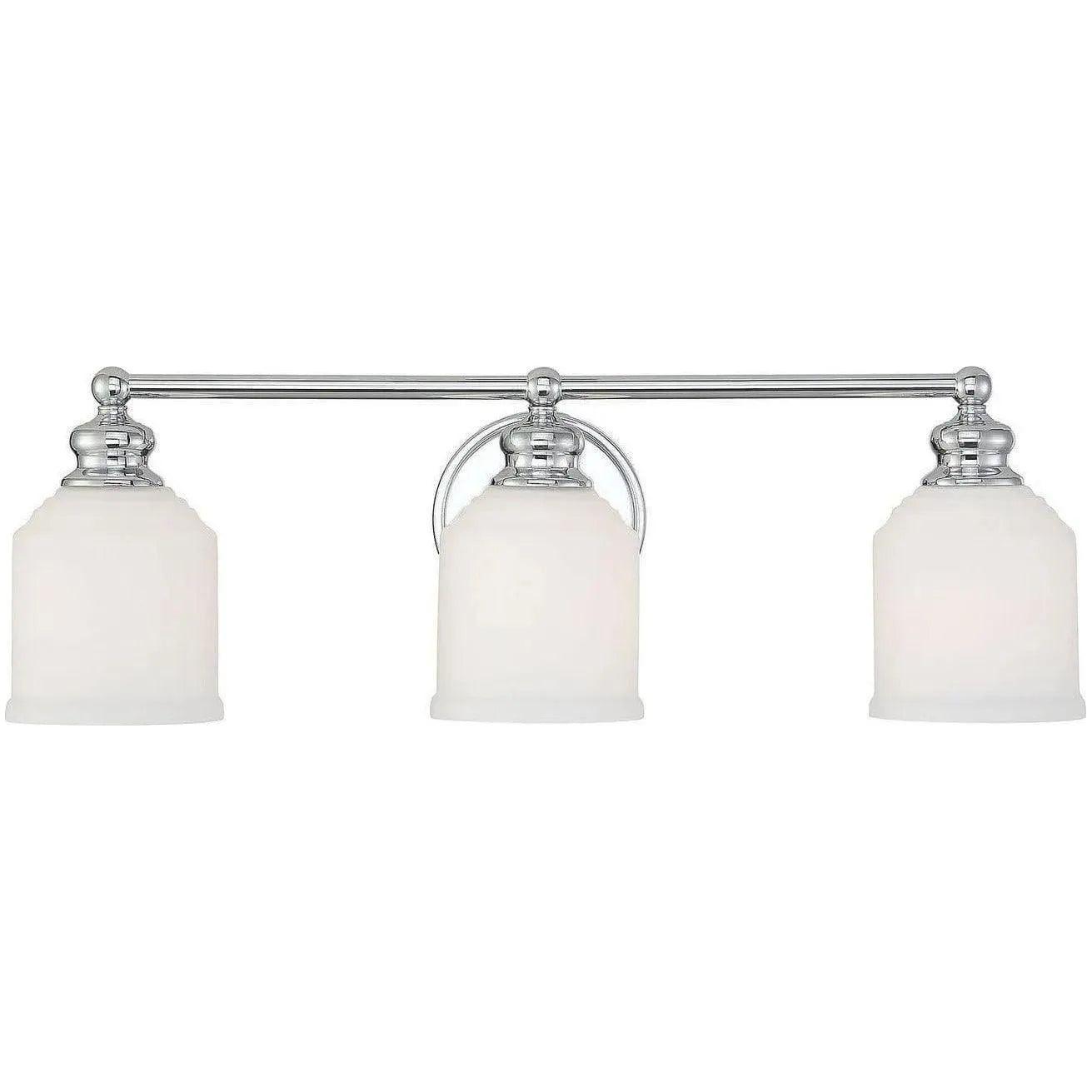 Savoy House - Melrose Three Light Bath Bar - 8-6836-3-11 | Montreal Lighting & Hardware