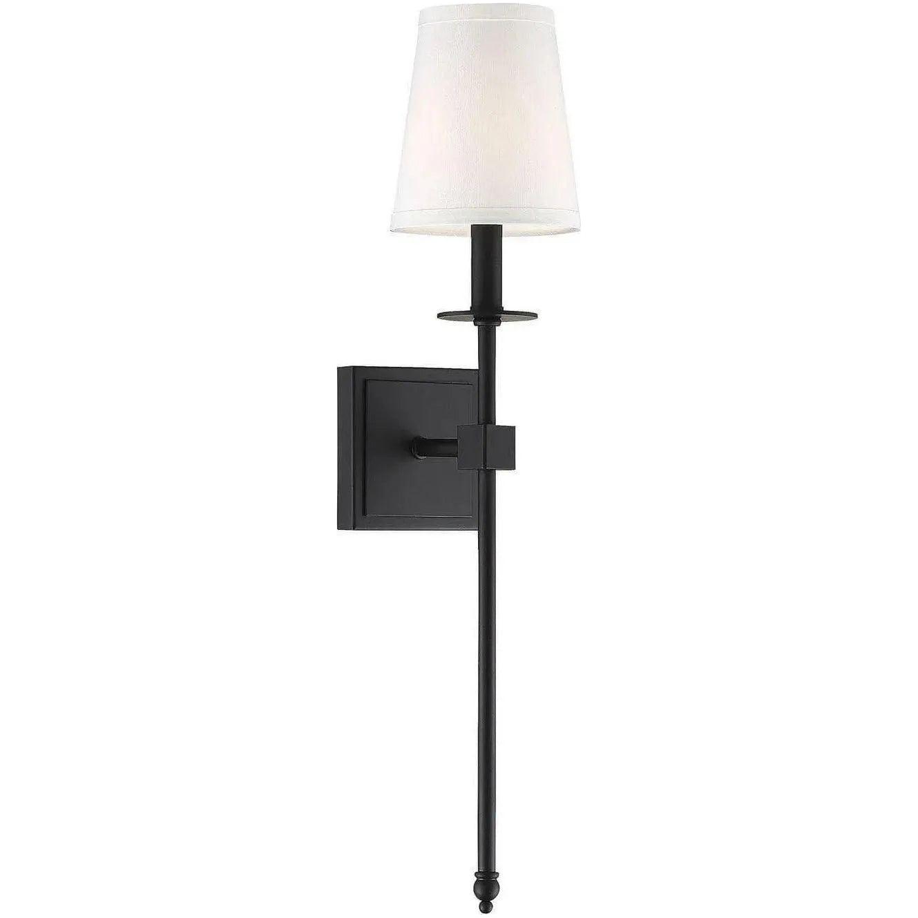 Savoy House - Monroe One Light Wall Sconce - 9-303-1-89 | Montreal Lighting & Hardware