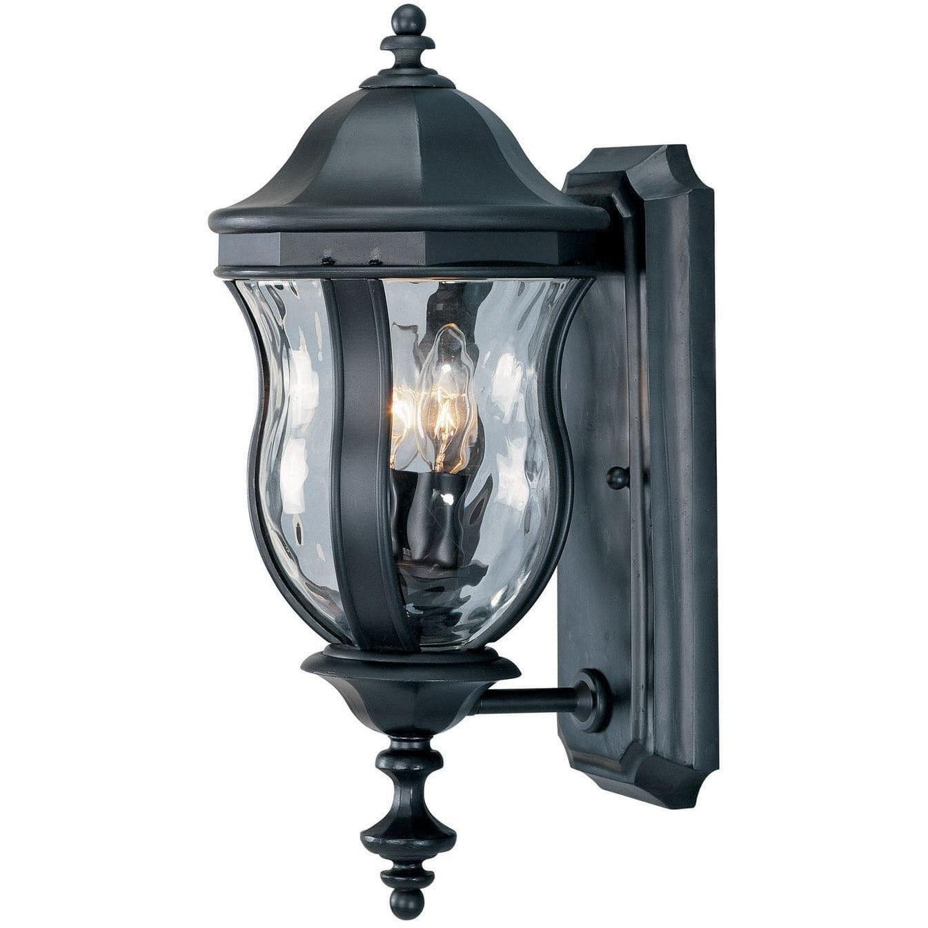 Savoy House - Monticello Two Light Outdoor Wall Lantern - 5-304-BK | Montreal Lighting & Hardware