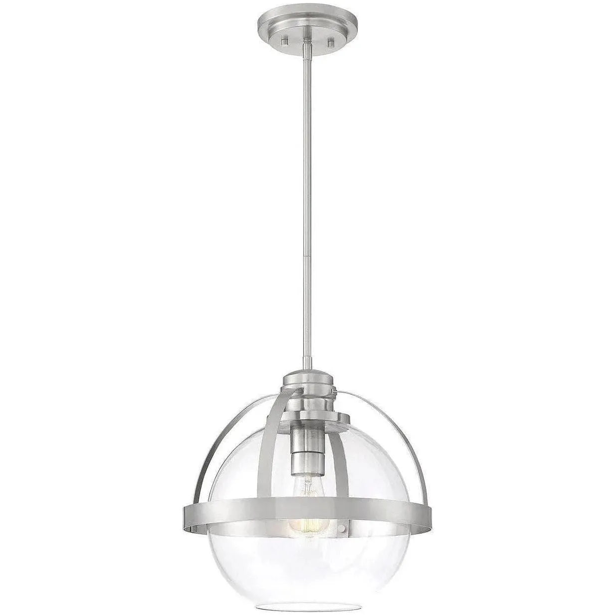 Savoy House - Pendleton One Light Pendant - 7-7201-1-SN | Montreal Lighting & Hardware