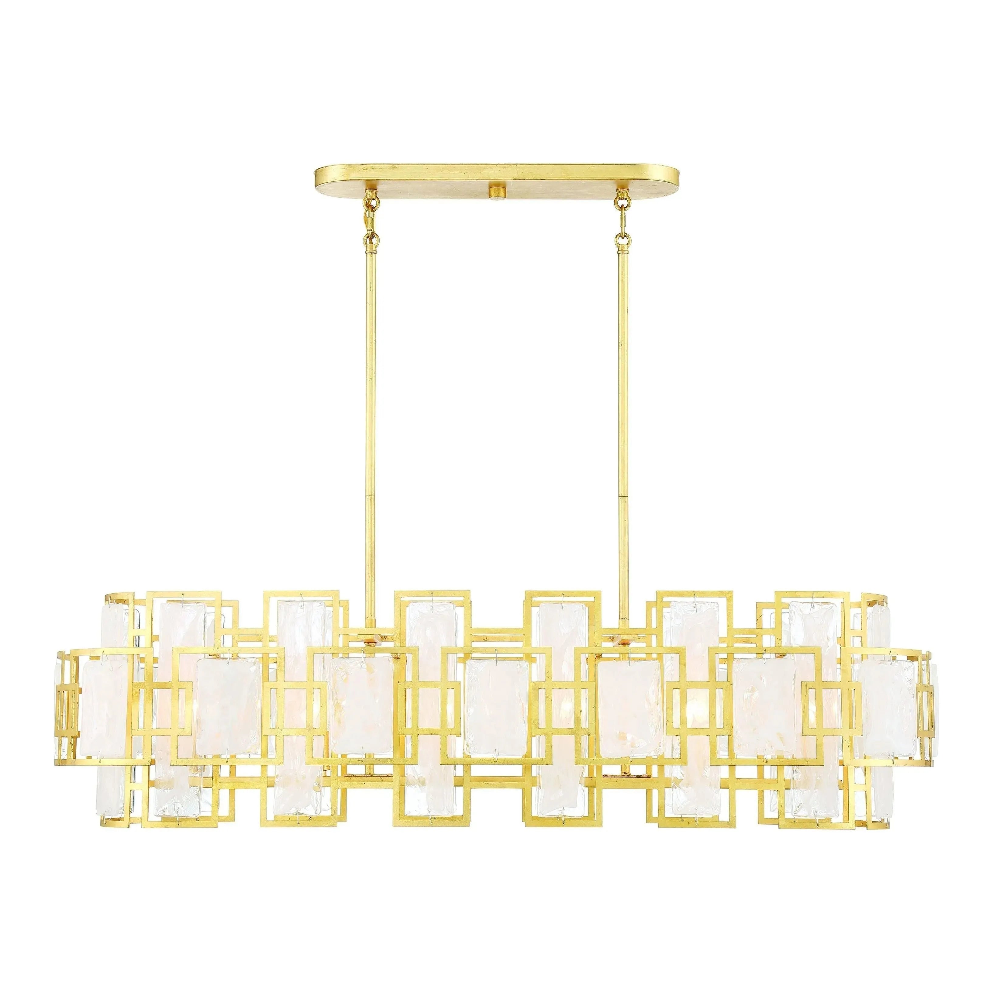 Savoy House - Portia Linear Chandelier - 1-2032-6-260 | Montreal Lighting & Hardware