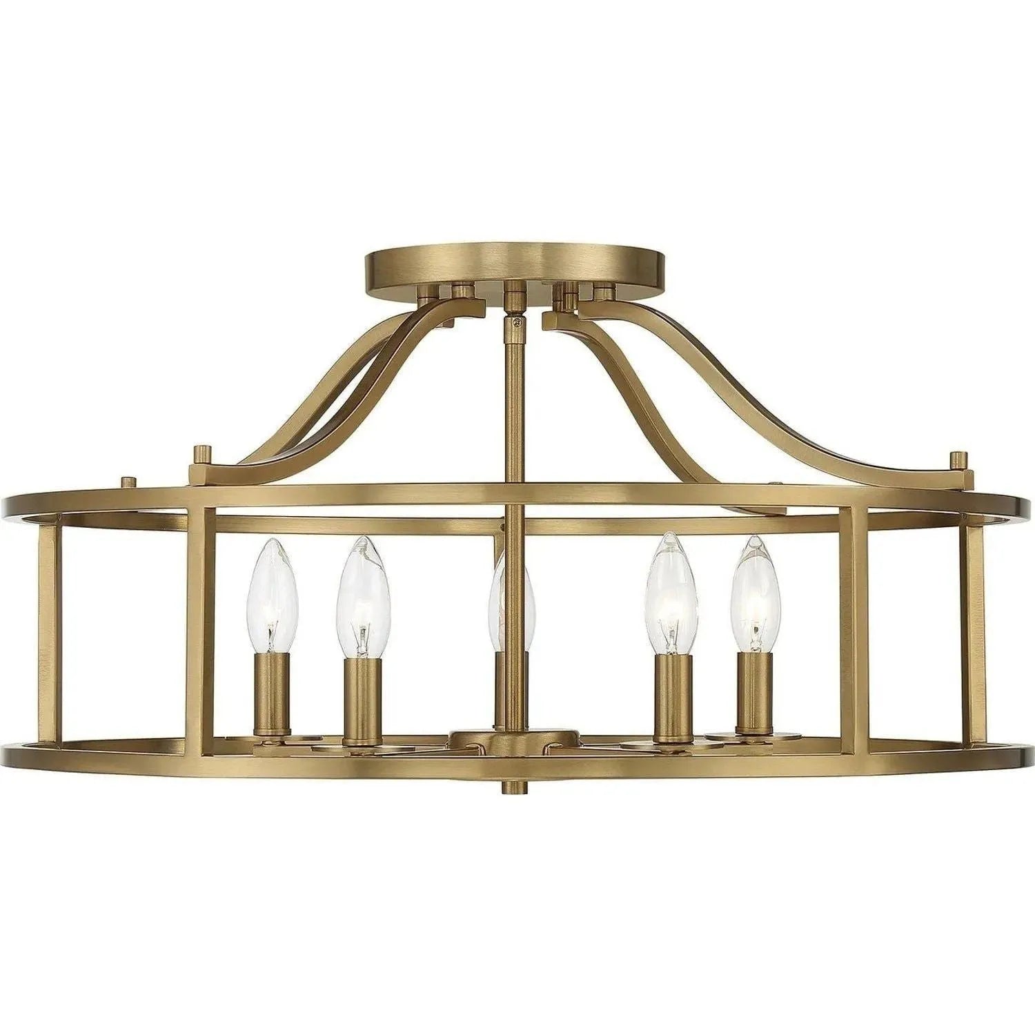 Savoy House - Stockton Semi Flush Mount - 6-1679-5-322 | Montreal Lighting & Hardware