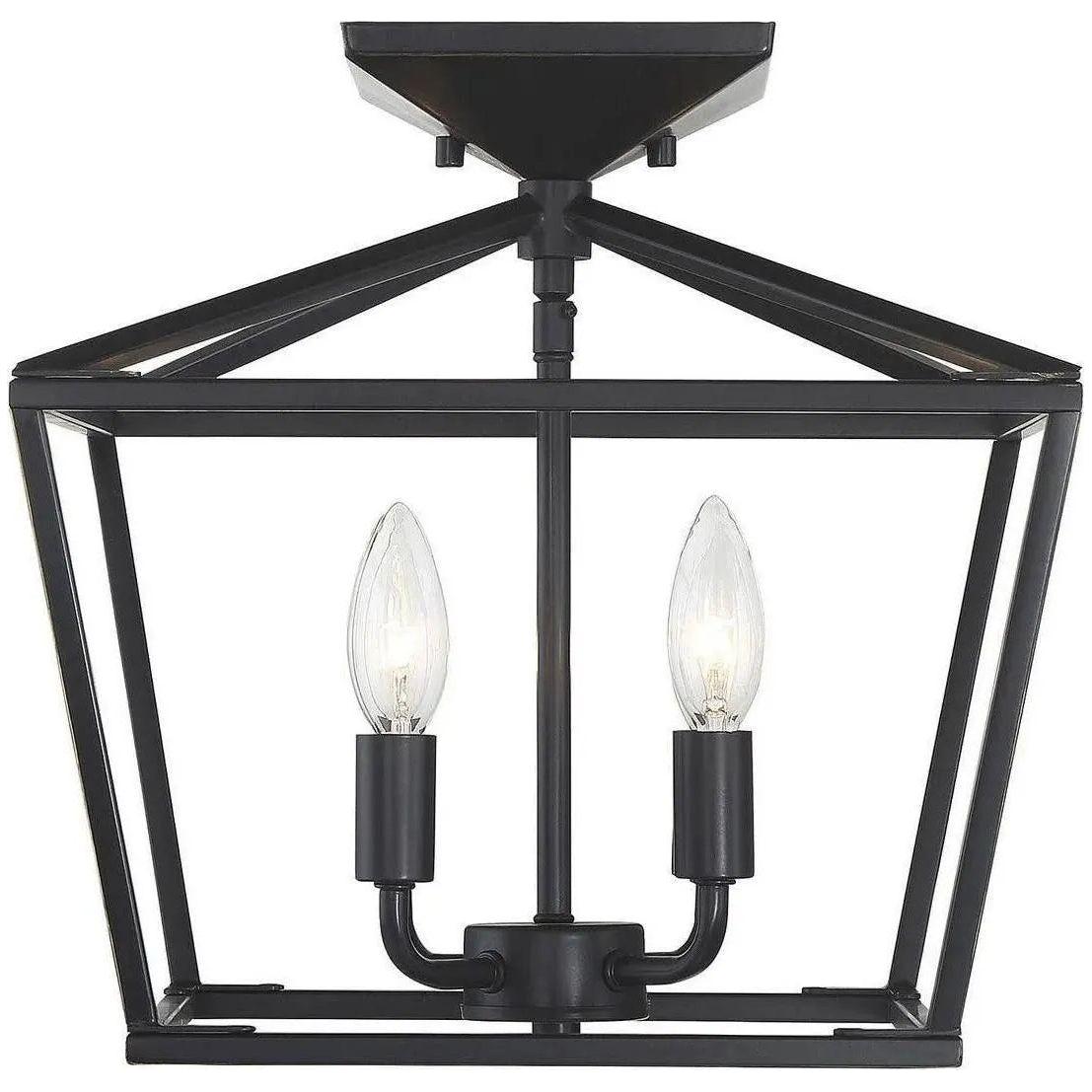 Savoy House - Townsend Four Light Semi-Flush Mount - 6-328-4-44 | Montreal Lighting & Hardware