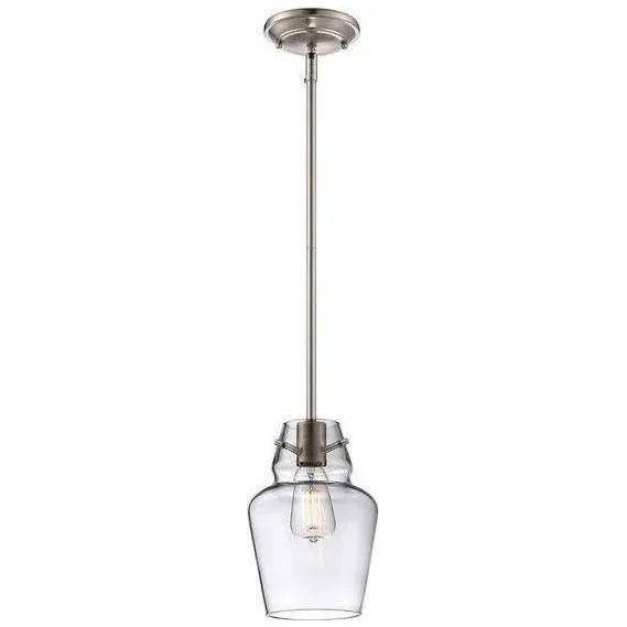 Savoy House - Vintage Pendants One Light Mini Pendant - 7-4134-1-SN | Montreal Lighting & Hardware