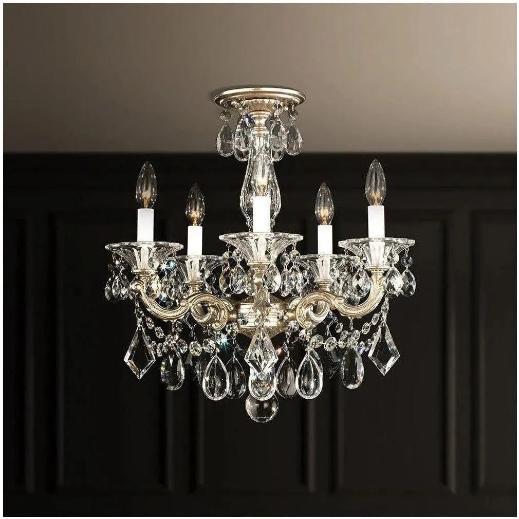 Schonbek 1870 - La Scala Chandelier - 5345-48S | Montreal Lighting & Hardware