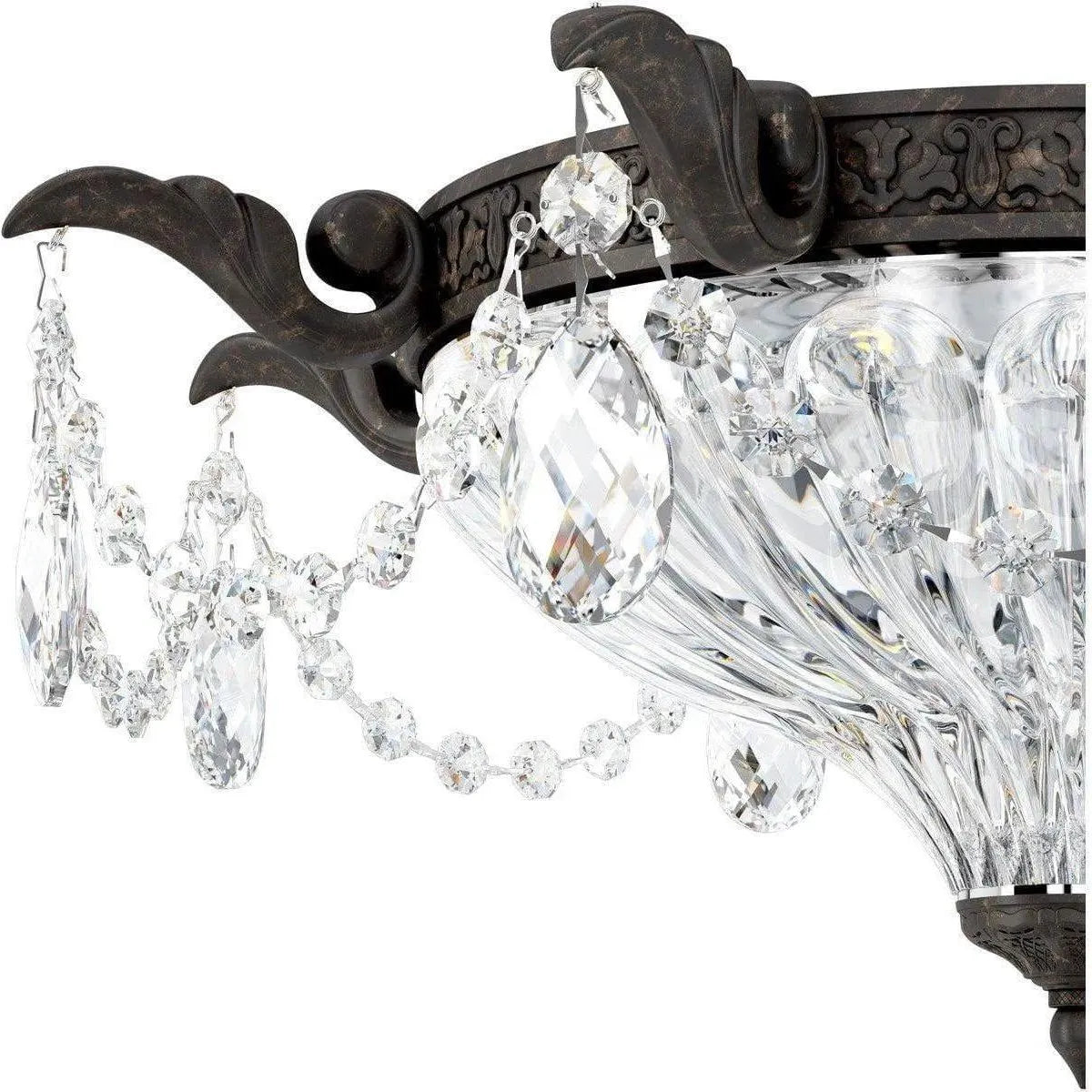 Schonbek 1870 - Milano Semi Flush - 5633-76S | Montreal Lighting & Hardware