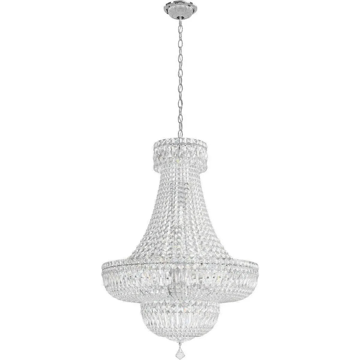 Schonbek 1870 - Petit Crystal Deluxe Chandelier - 6618-40S | Montreal Lighting & Hardware