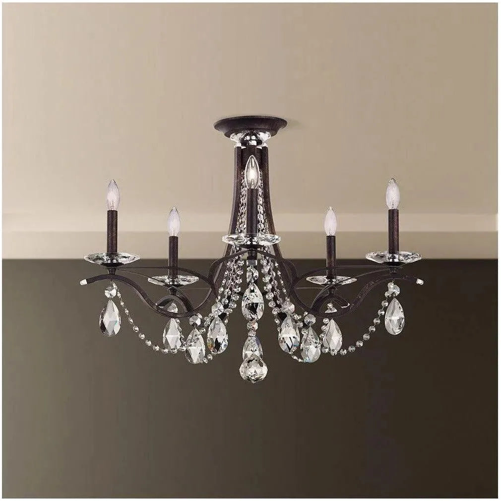 Schonbek 1870 - Vesca Semi Flush - VA8312N-76S | Montreal Lighting & Hardware
