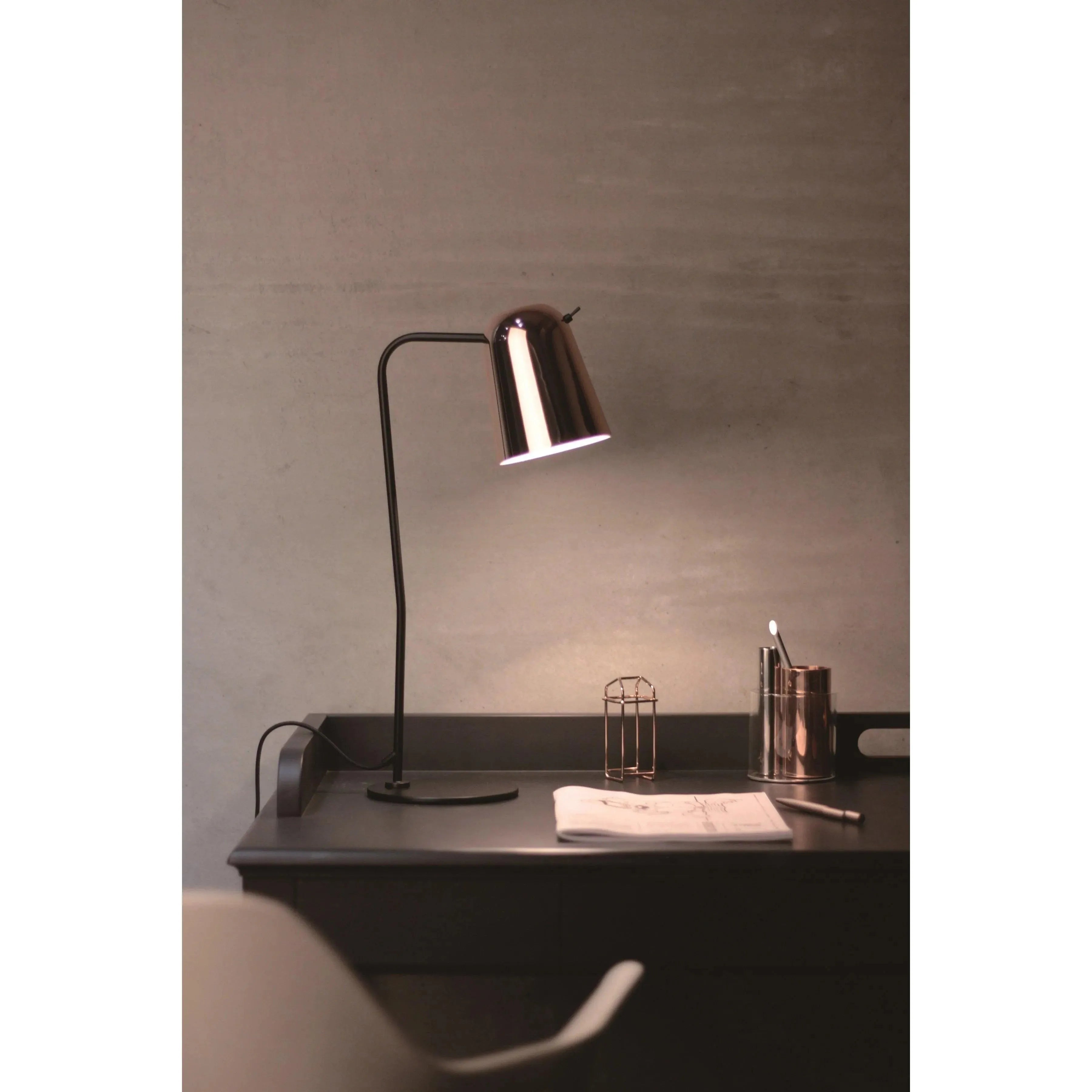 Seed Design - Dobi Table Lamp - SQ-2181D-WH | Montreal Lighting & Hardware