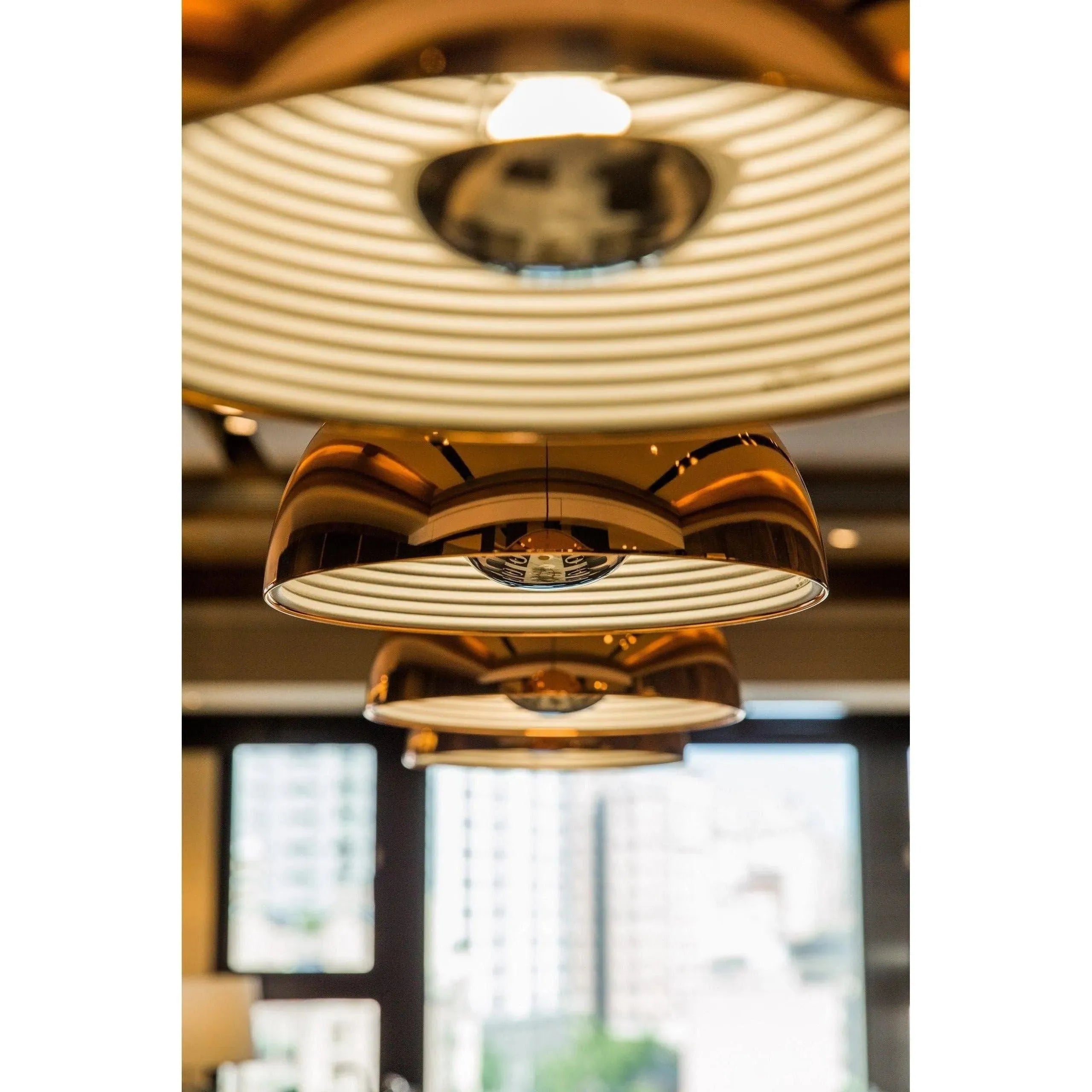 Seed Design - Dome Pendant Light - SQ-360MP-BK | Montreal Lighting & Hardware