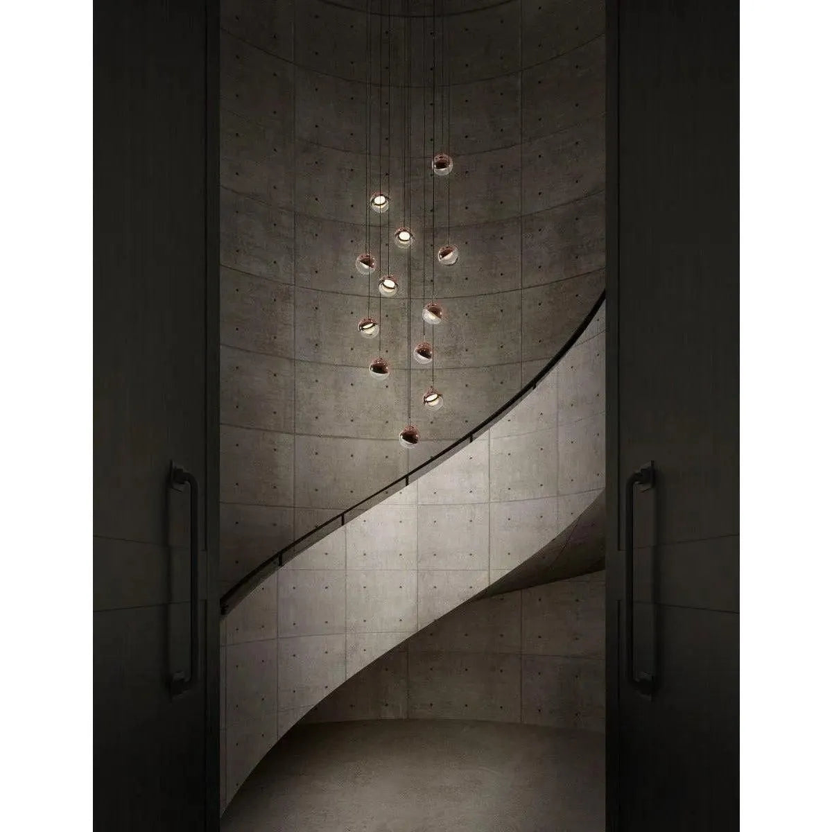 Seed Design - Dora Pendant Light 12 - SLD-1010P12-CPR | Montreal Lighting & Hardware