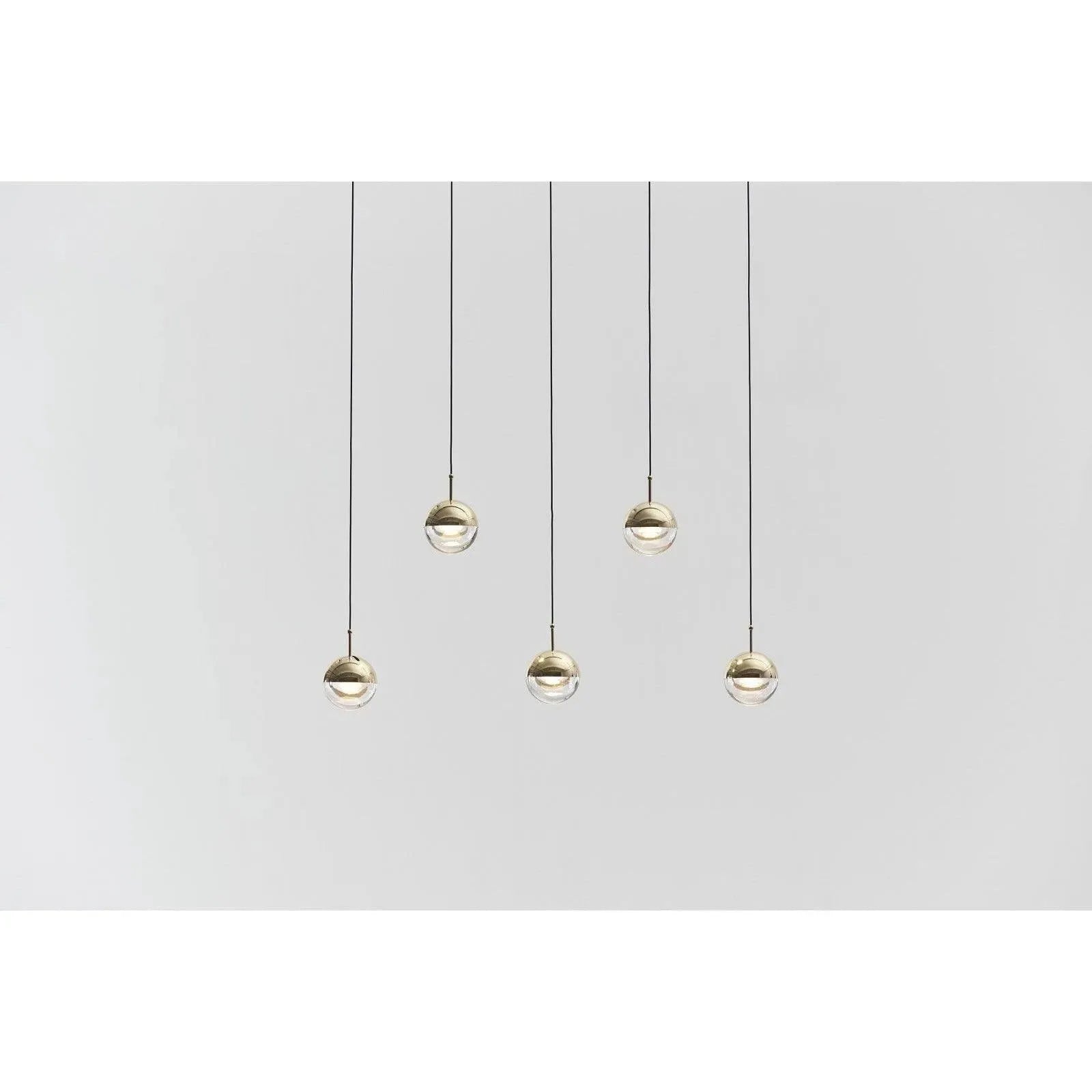 Seed Design - Dora Pendant Light 5 - SLD-1010PL5-CPR | Montreal Lighting & Hardware