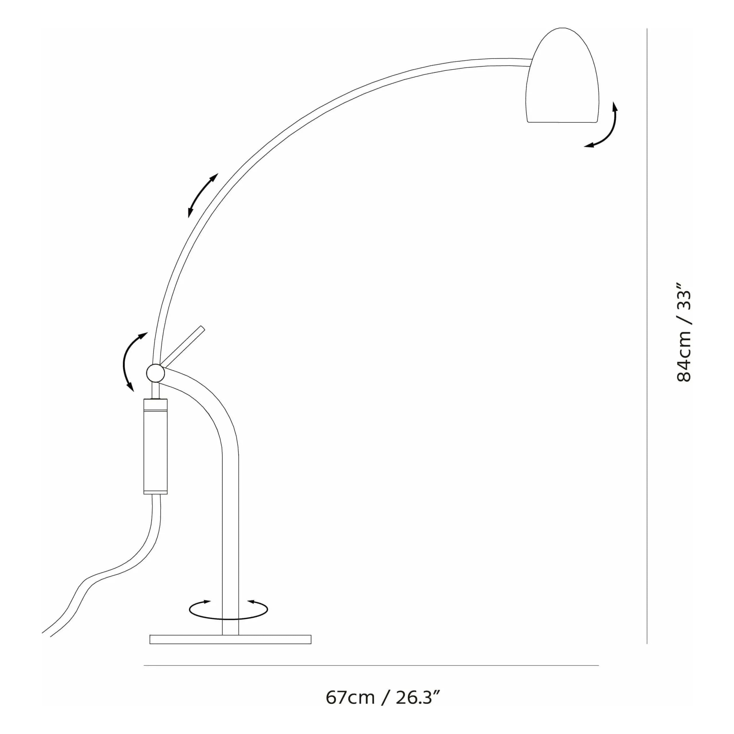 Seed Design - Hercules Table Lamp - SLD-79DTE-CPR | Montreal Lighting & Hardware