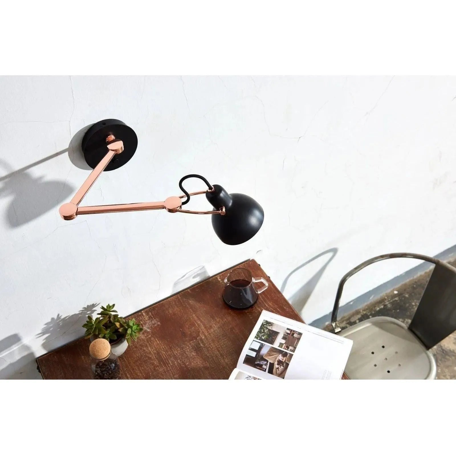 Seed Design - Laito mini Wall Lamp Large - SQ-793MWA-BK | Montreal Lighting & Hardware