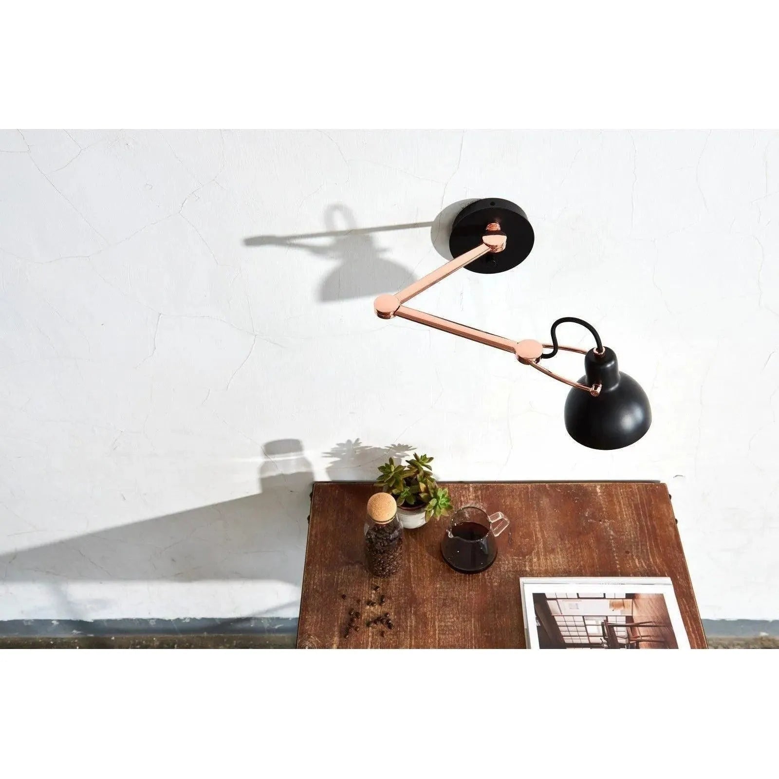Seed Design - Laito mini Wall Lamp Large - SQ-793MWA-BK | Montreal Lighting & Hardware