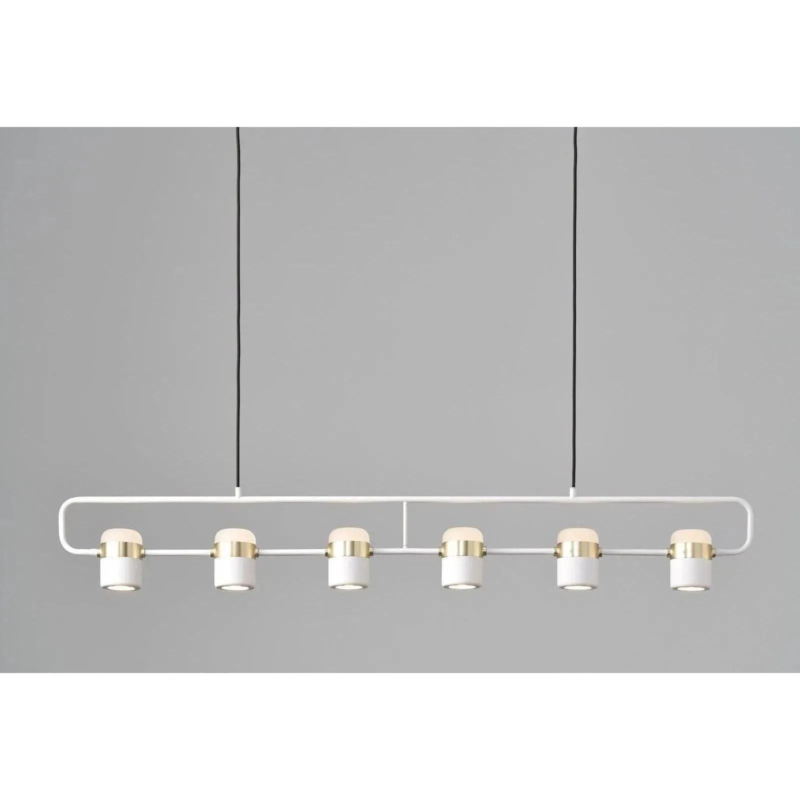 Seed Design - Ling Pendant Light 6 - SLD-80PF6-BK | Montreal Lighting & Hardware