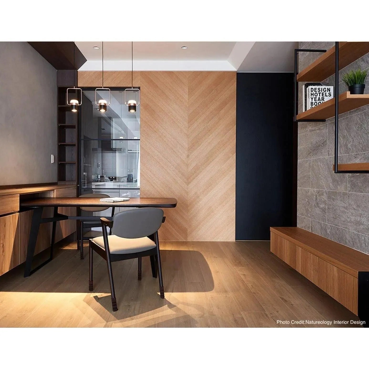 Seed Design - Ling Pendant Light Single V - SLD-80PV-BK | Montreal Lighting & Hardware