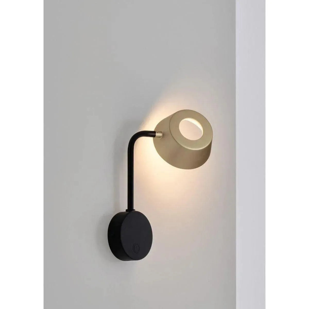 Seed Design - OLO Arm Wall Lamp - SLD-130WUTE-BK | Montreal Lighting & Hardware